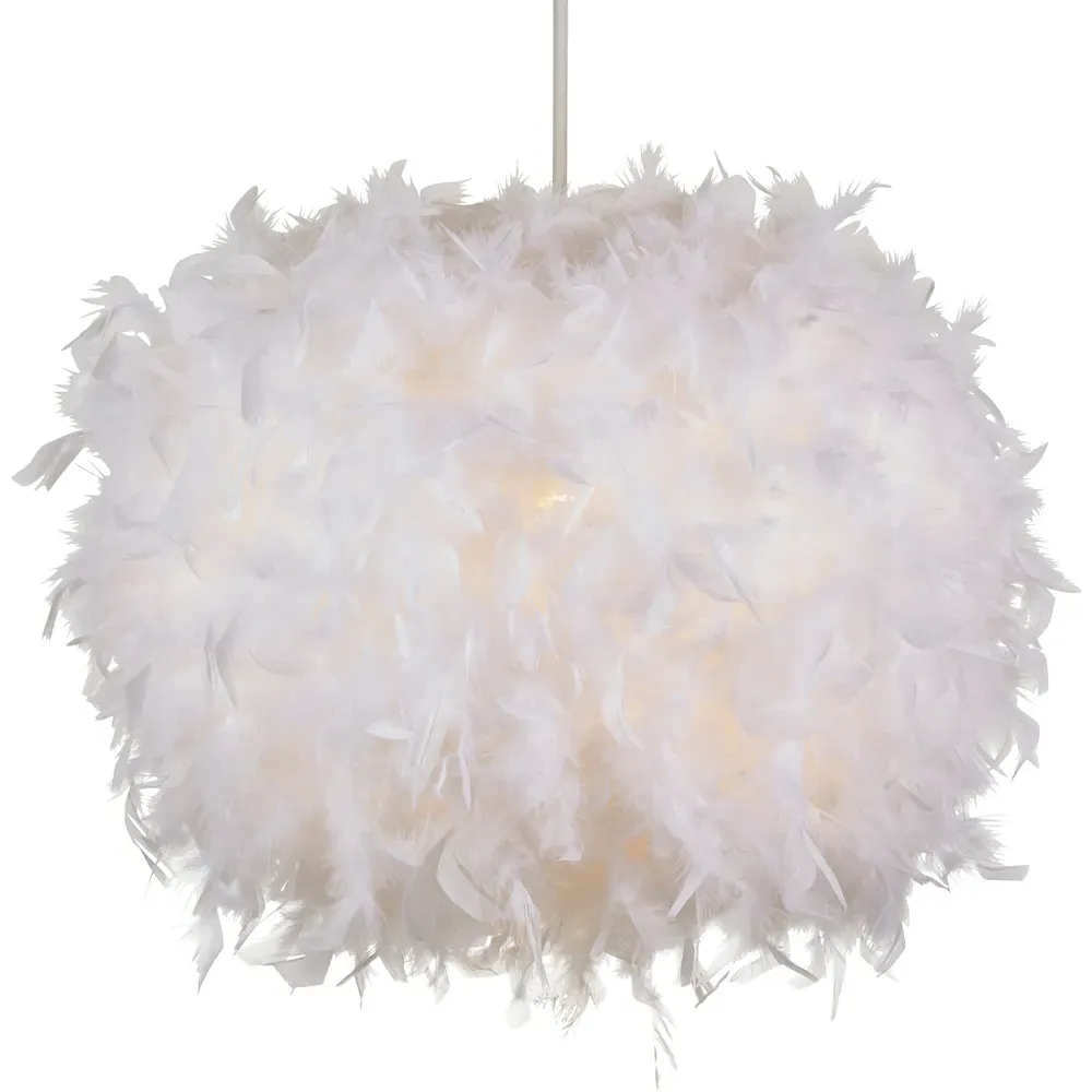 Large Easyfit Feathery Shade - White