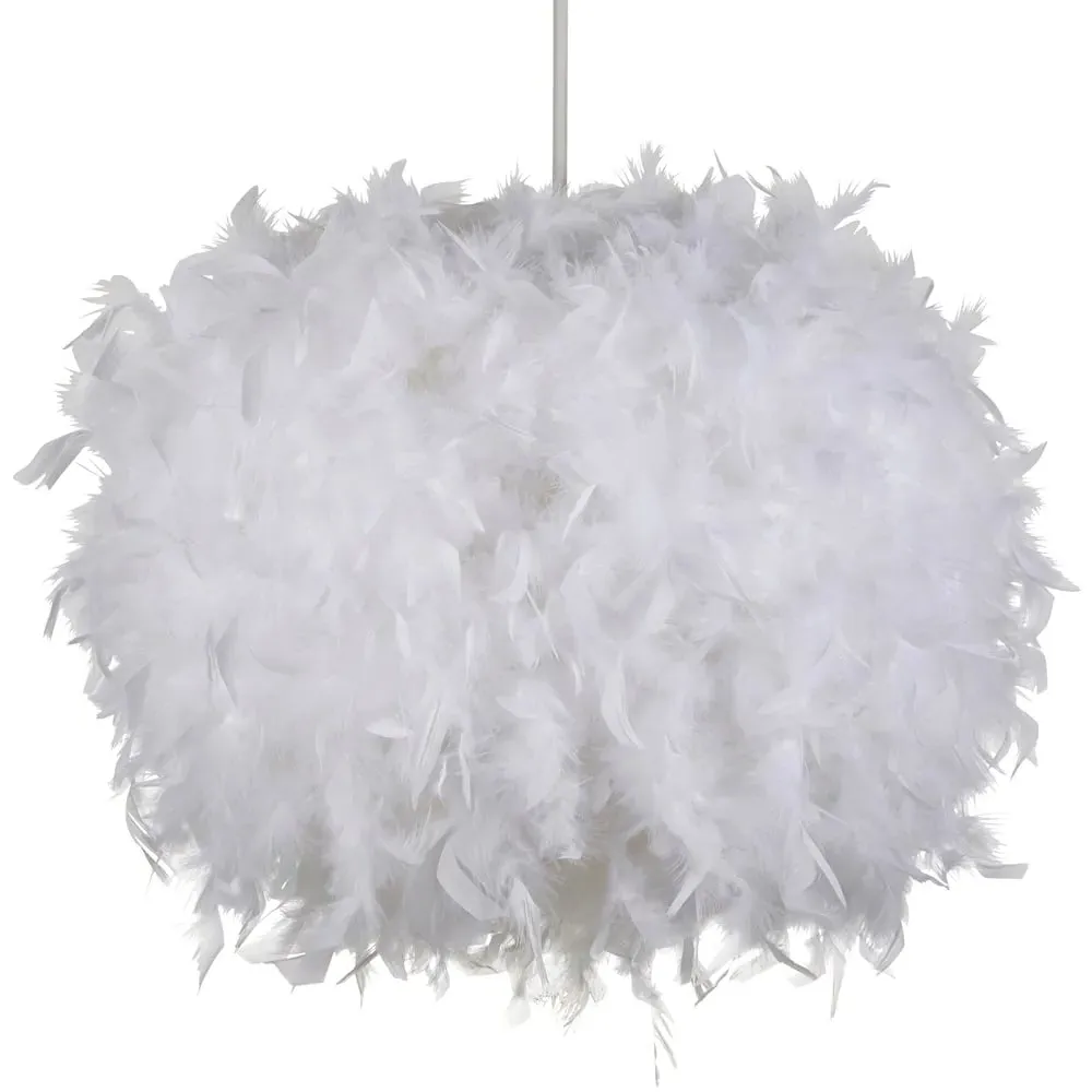 Large Easyfit Feathery Shade - White
