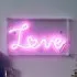 Love Neon Acrylic Light Box - Pink