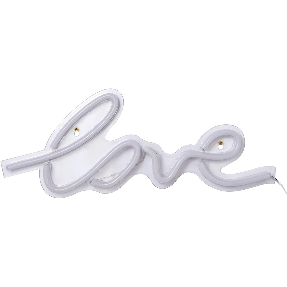 Love Pink Neon LED Wall Light