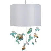 Mobile Easyfit Cars Lamp Shade - White