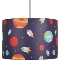 Outer Space Easyfit Lamp Shade - Blue