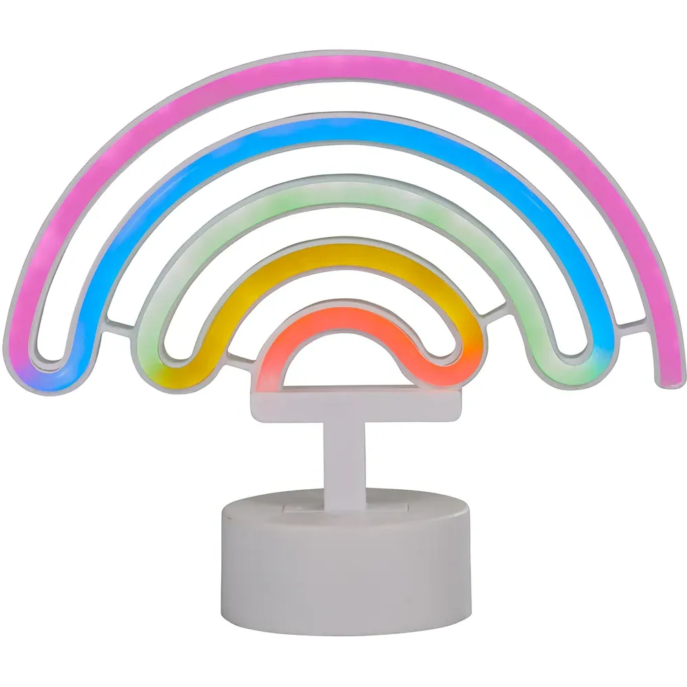 Rainbow Neon LED Table Light - Multi