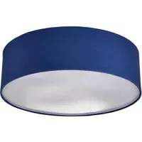 Round 3 Light Flush Ceiling Light - Navy