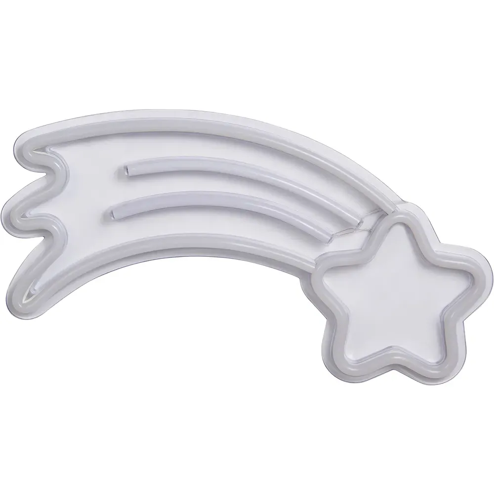 Shooting Star Neon LED Wall Light - Multi