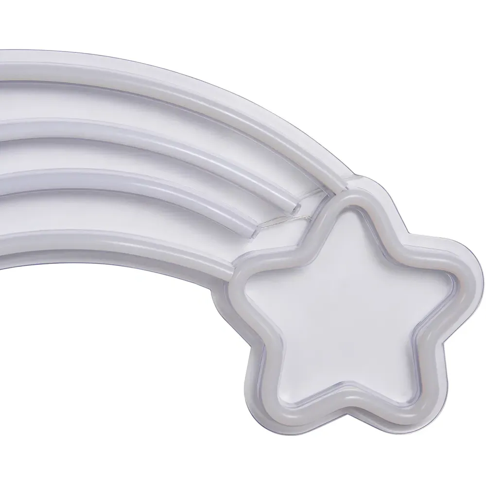 Shooting Star Neon LED Wall Light - Multi