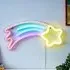 Shooting Star Neon LED Wall Light - Multi