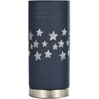Stars Cut Out LED Table Lamp - Navy Blue