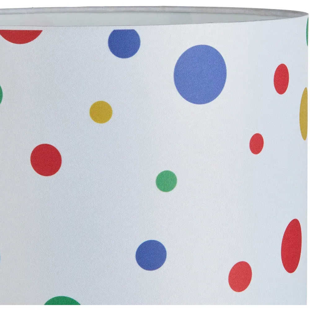 Tripod Table Light with Dots - White