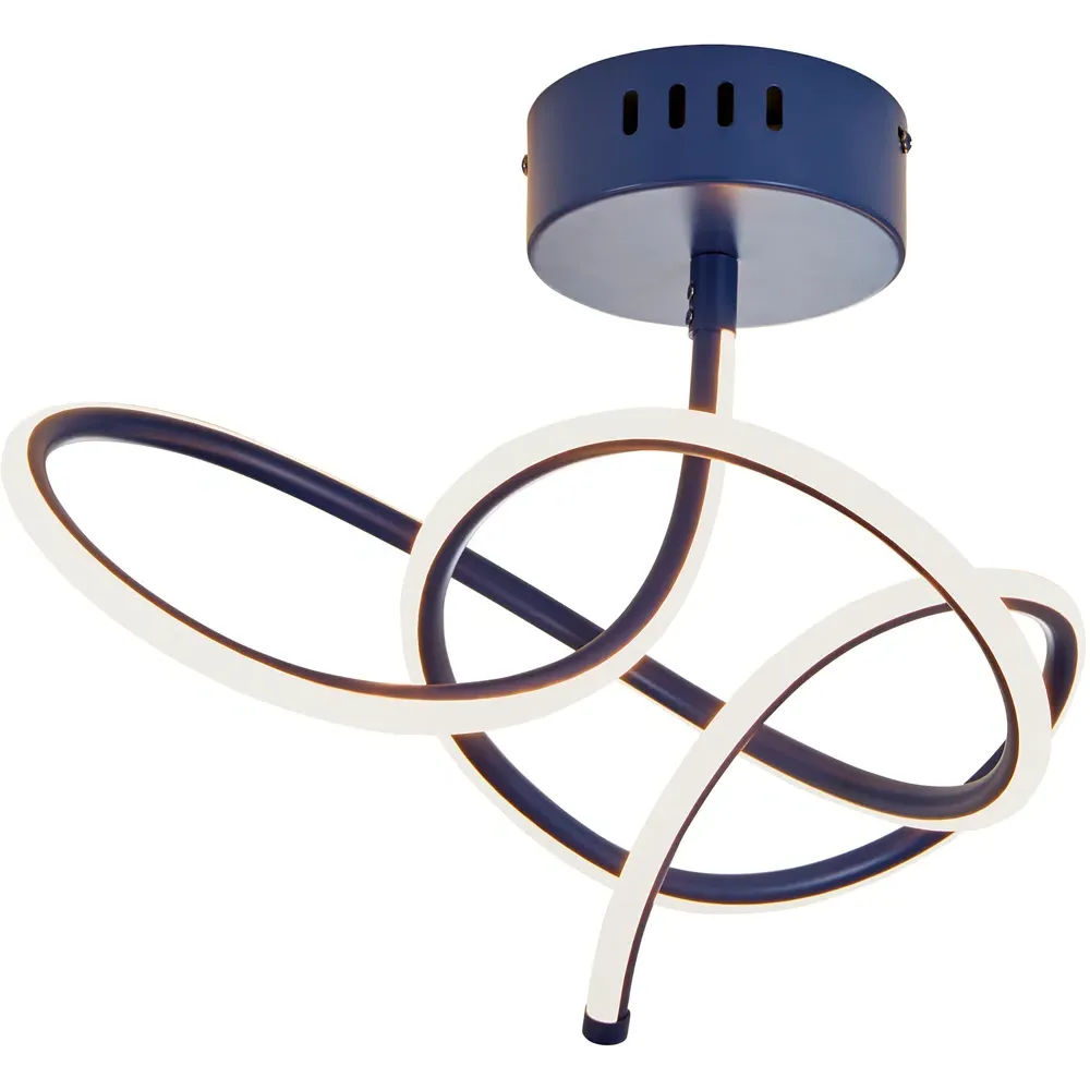 Whirly LED Ceiling Light - Blue