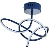 Whirly LED Ceiling Light - Blue