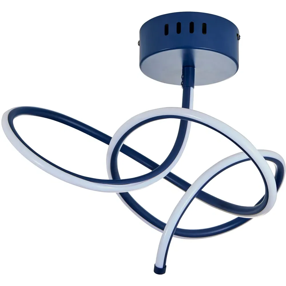 Whirly LED Ceiling Light - Blue