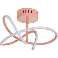 Whirly LED Ceiling Light - Pink