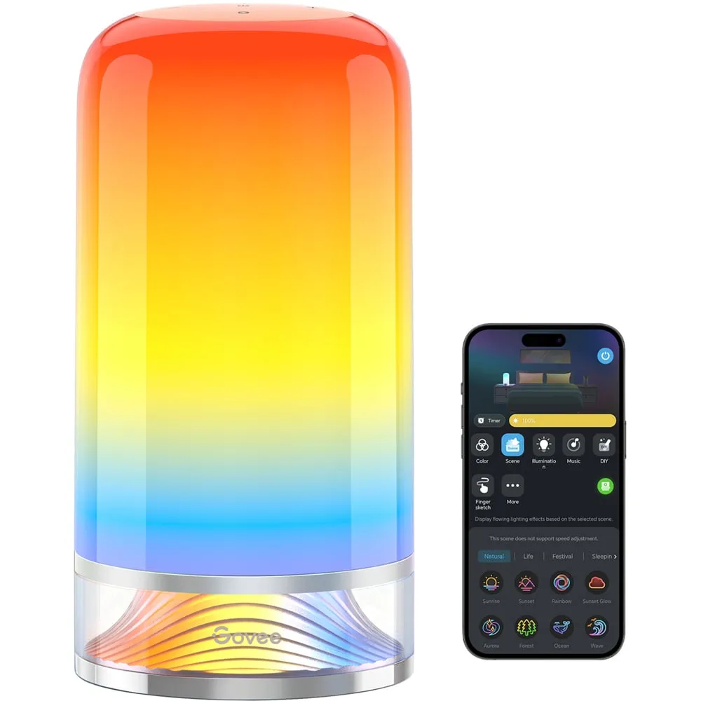 Aura Smart Table Lamp - Multi, LED image