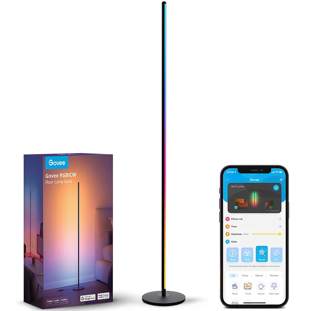 RGBICW Smart Floor Lamp - Multi