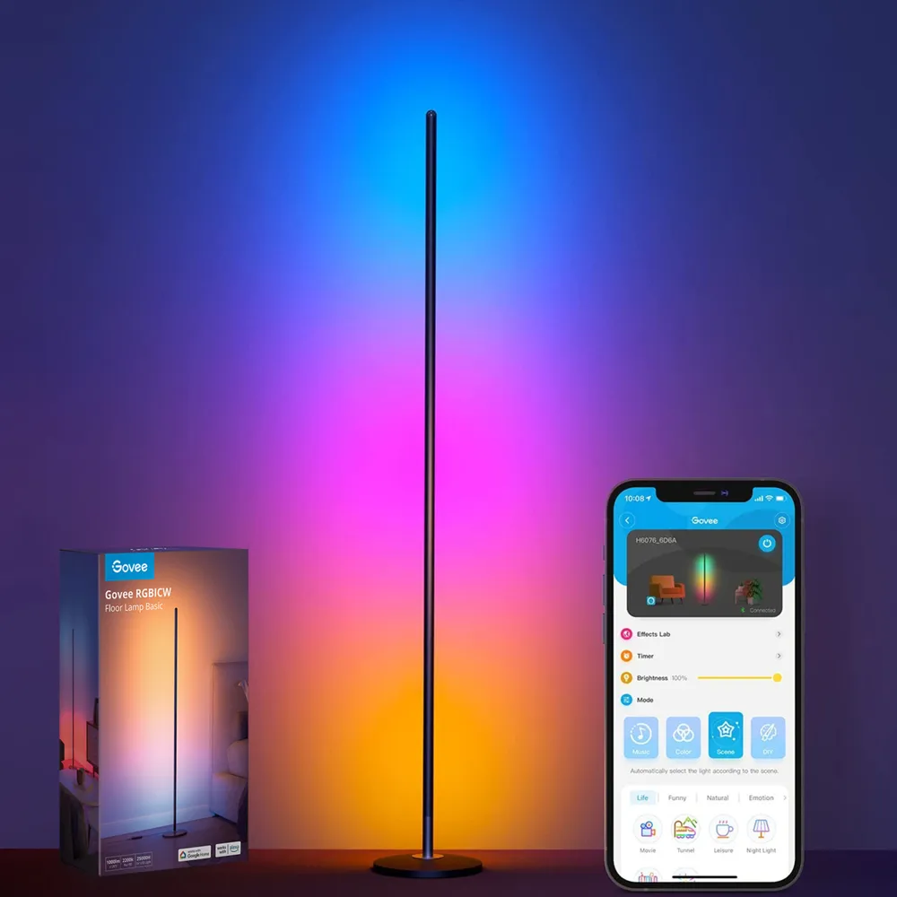 RGBICW Smart Floor Lamp - Multi