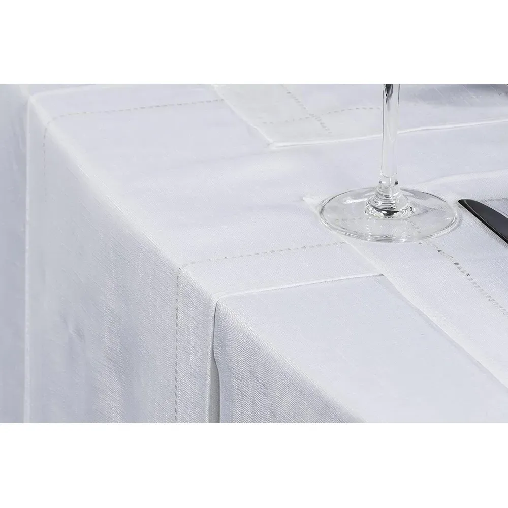 Polyester Table Runner - White