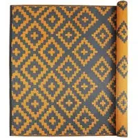 Bettina Outdoor Rug - Charcoal Grey, Recycled Plastic