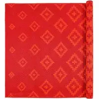 Bettina Outdoor Rug - Red, Recycled Plastic