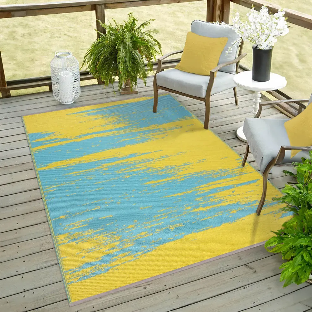 Liza Outdoor Rug - Yellow