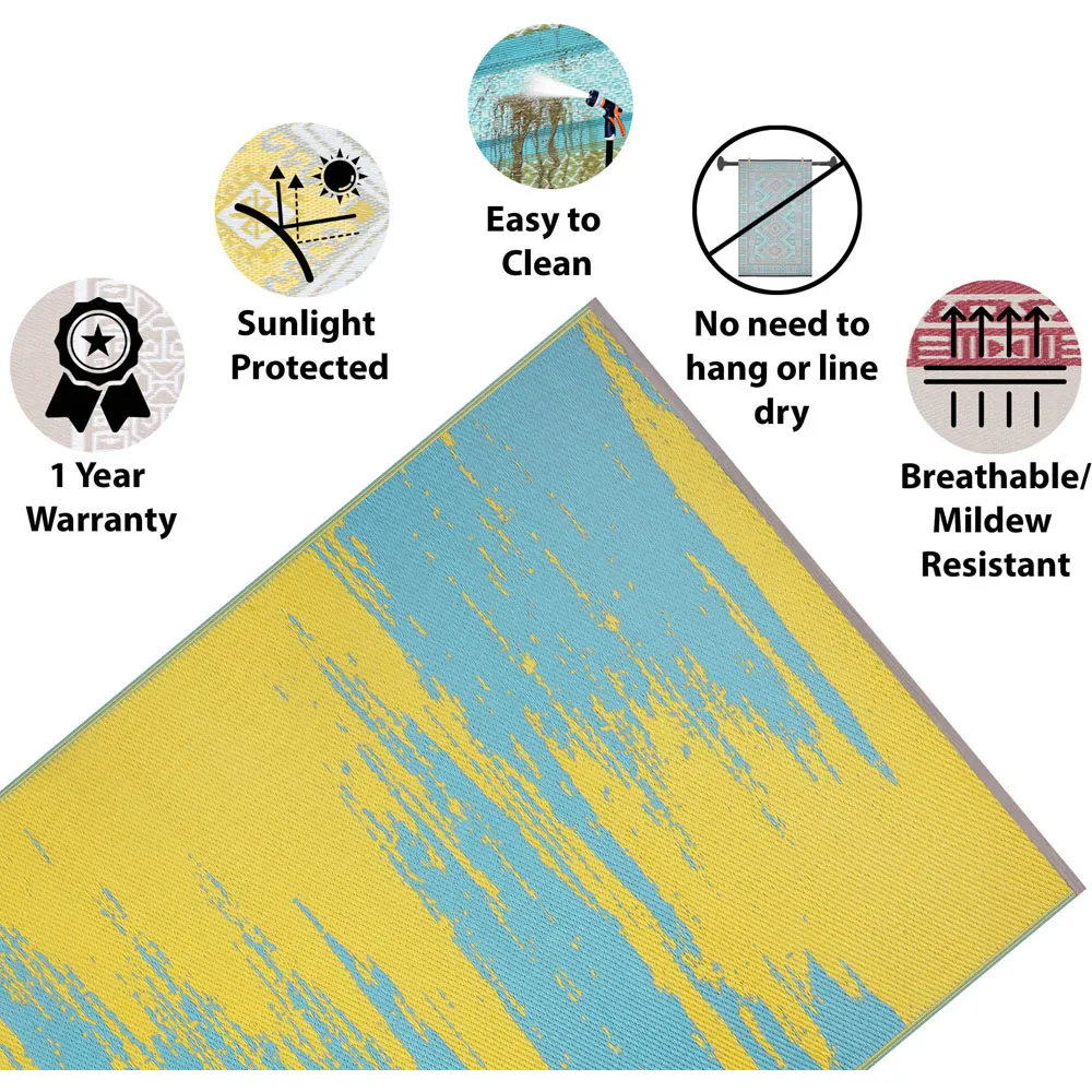 Liza Outdoor Rug - Yellow