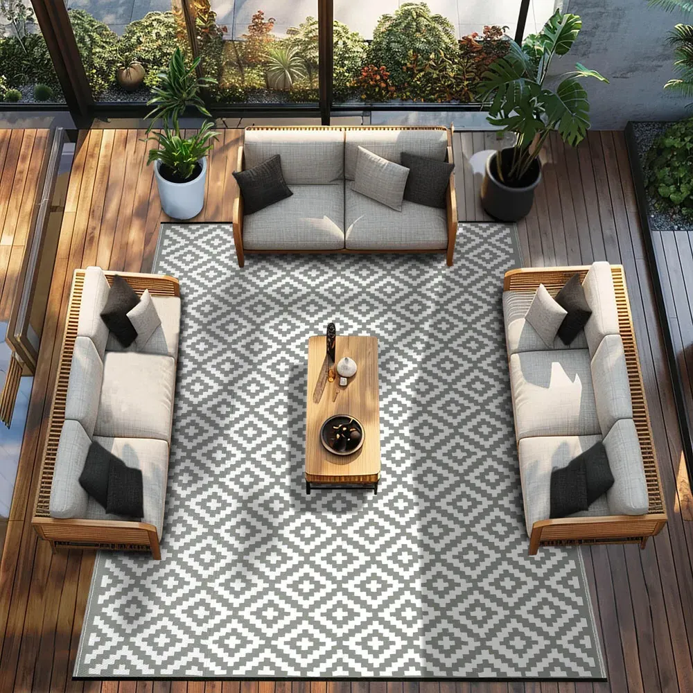 Nirvana Outdoor Rug - Grey
