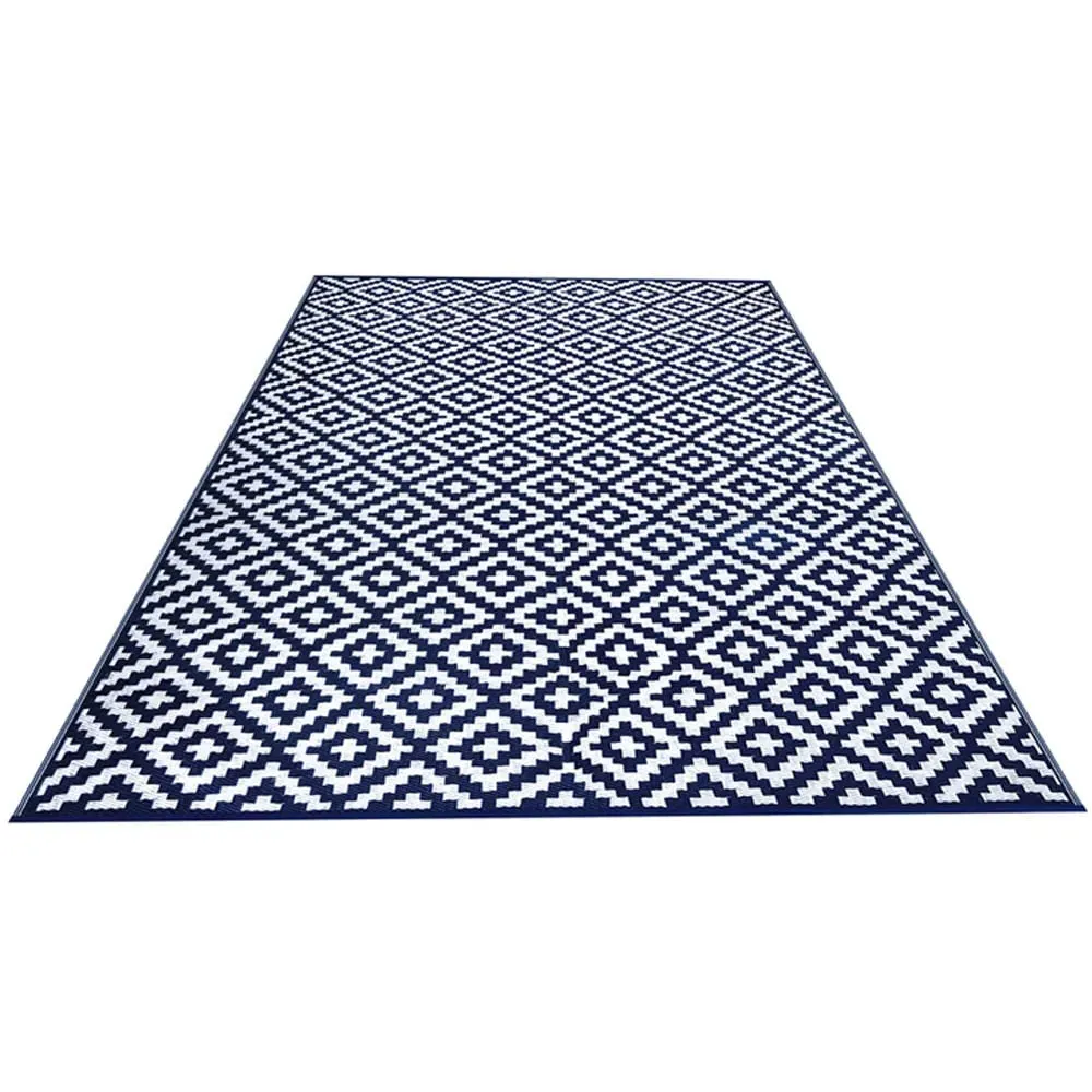 Nirvana Outdoor Rug - Navy Blue