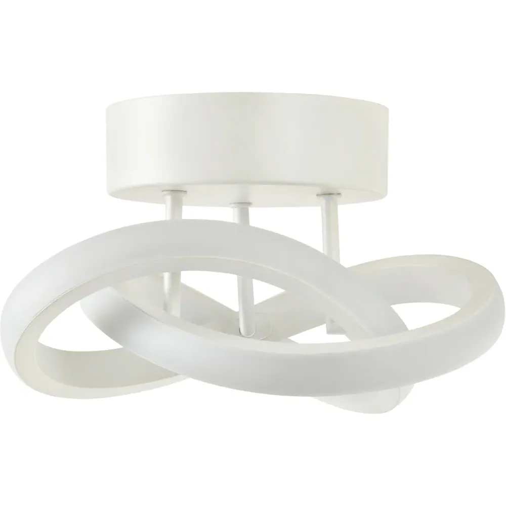 1253 Lumens LED Ceiling Light - White, Metal image