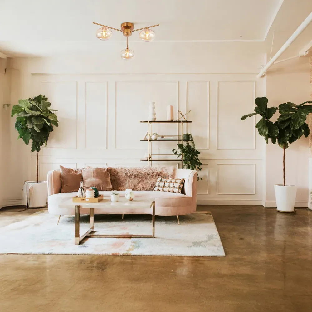 3 Branch Ceiling Light Fitting - Gold