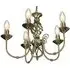 5 Light Twist Knot Chandelier Ceiling Light - Gold, Brass