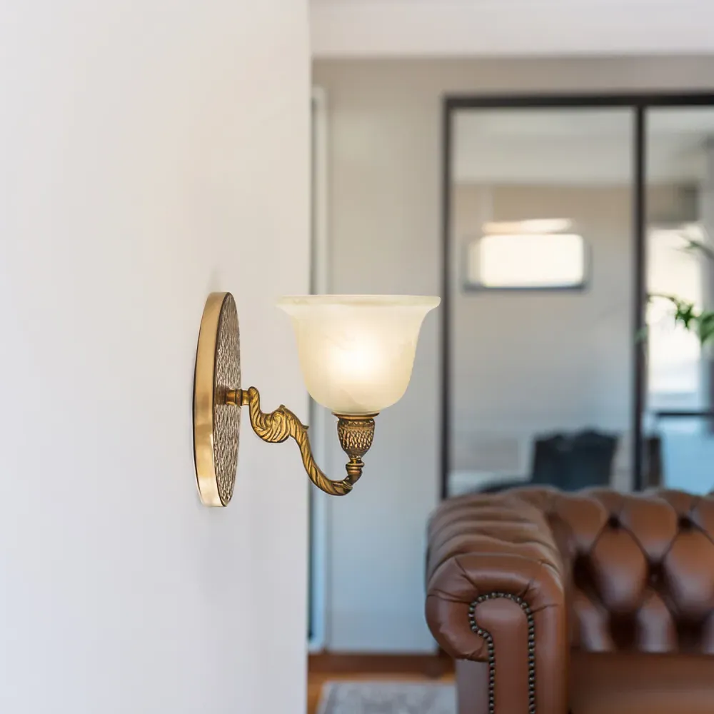 Alabaster Glass Shade 2 Pack - White