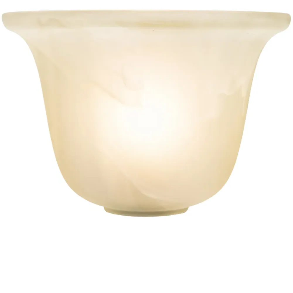 Alabaster Glass Shade 2 Pack - White