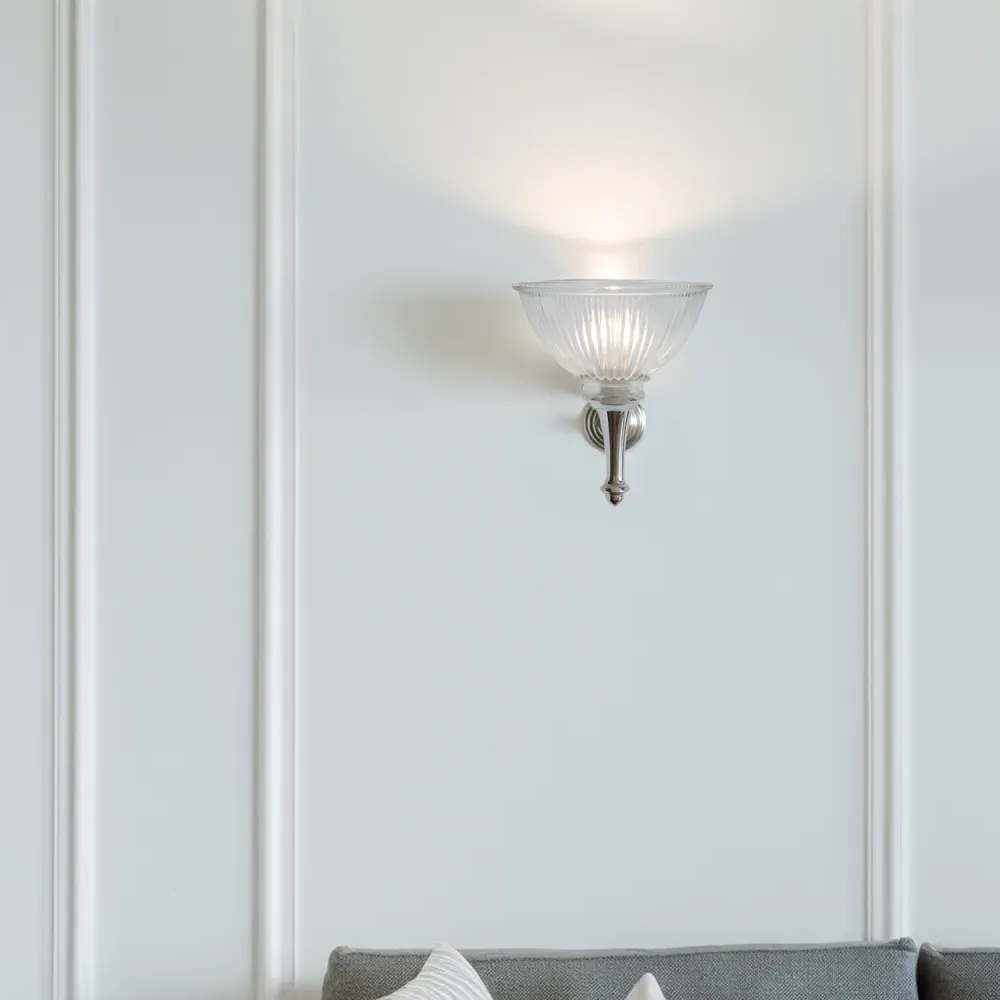 American Diner Glass Shade 2 Pack - Clear