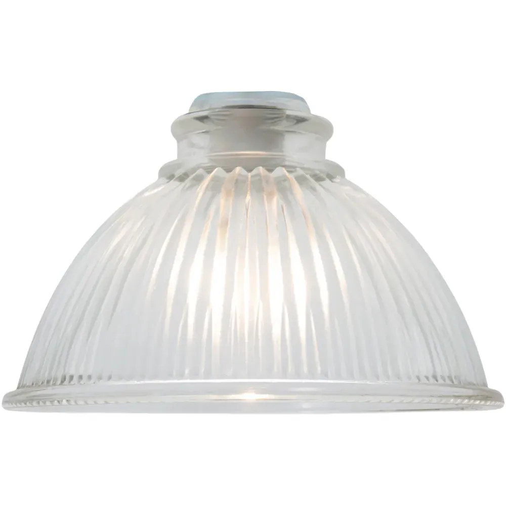 American Diner Glass Shade 2 Pack - Clear