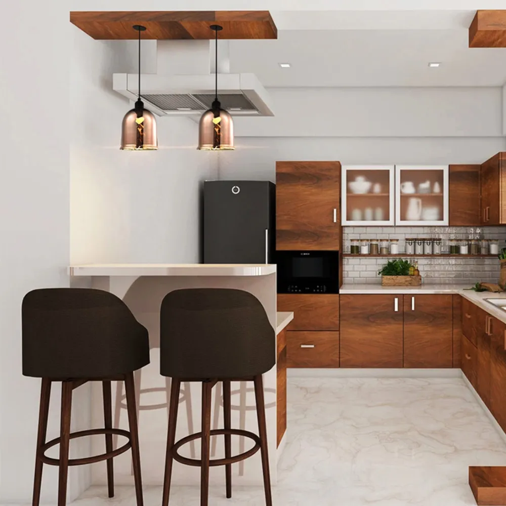 Bell Shaped Pendant Shade - Copper, Glass