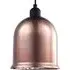 Bell Shaped Pendant Shade - Copper, Glass