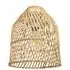 Bell Shaped Pendant Shade - Light Brown, Rattan Wicker