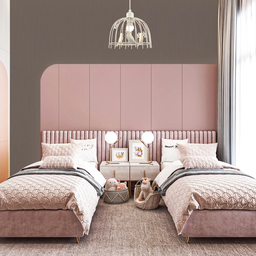 Birdcage Pendant Shade with Birds and Leaves - White, Metal