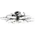 Branch Ceiling Light Fitting - Black, Metal