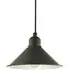 Cone Shaped Pendant Shade - Black, Metal