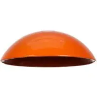 Disc Pendant Shade - Orange, Metal