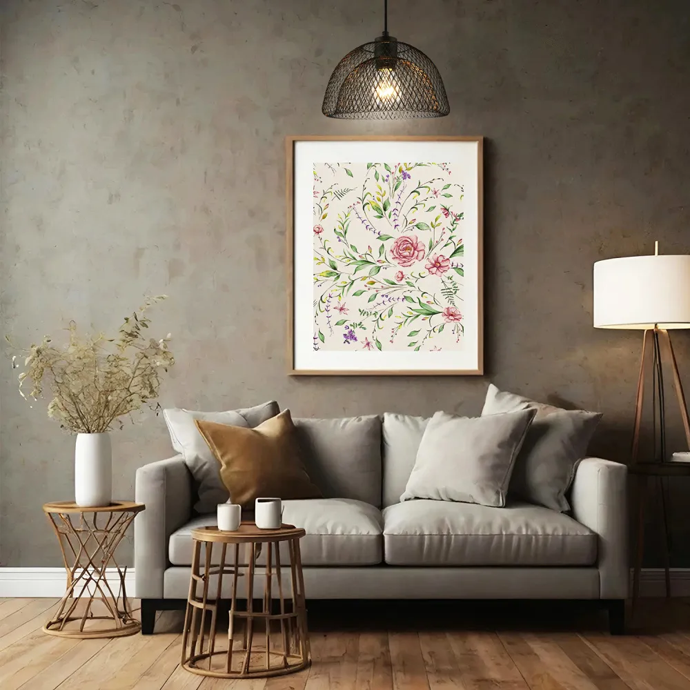 Double Mesh Wire Pendant Light Shade - Black