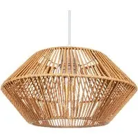 Easy Fit Pendant Shade - Brown, Paper String