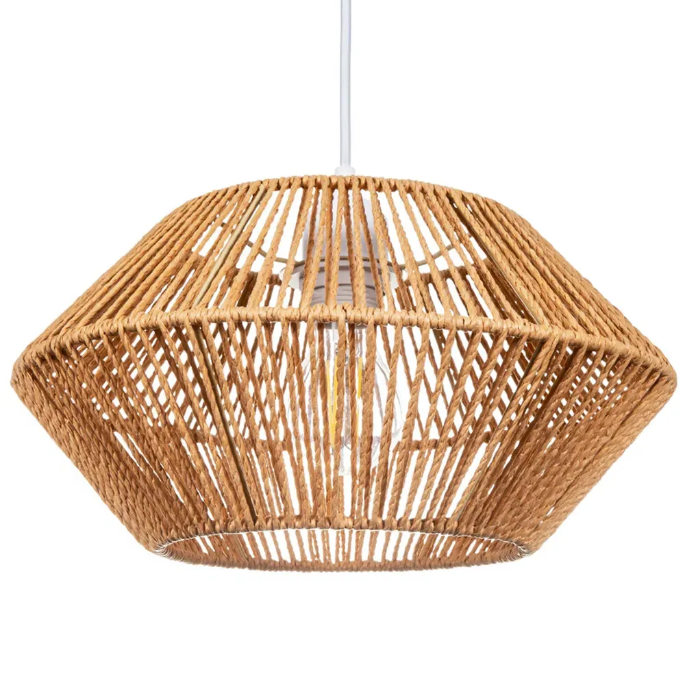 Easy Fit Pendant Shade - Brown, Paper String image
