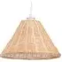 Empire Drum Pendant Shade - Light Brown, Rattan Wicker