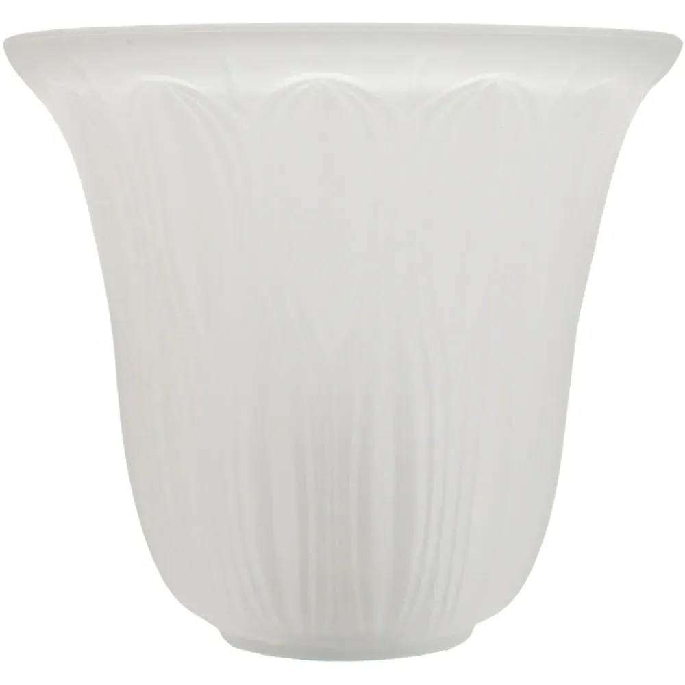 Etched Glass Shade 2 Pack - White