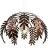 Fern Leaf Pendant Light Shade - Bronze, Metal