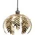 Fern Leaf Pendant Light Shade - Gold, Metal