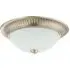 Flush Ceiling Light with Glass Diffuser - Gold, Brass