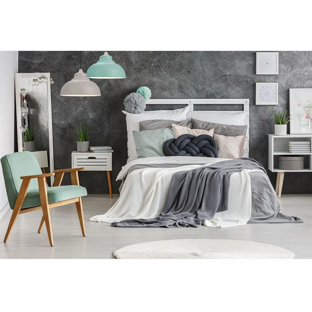 Galley Ceiling Pendant Light Shade - Dove Grey, Metal